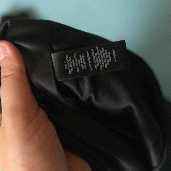 NWT Express Solid Black Sleeveless High Neck Cutout Sheath Mini Dress Sz 6 - Picture 9 of 11